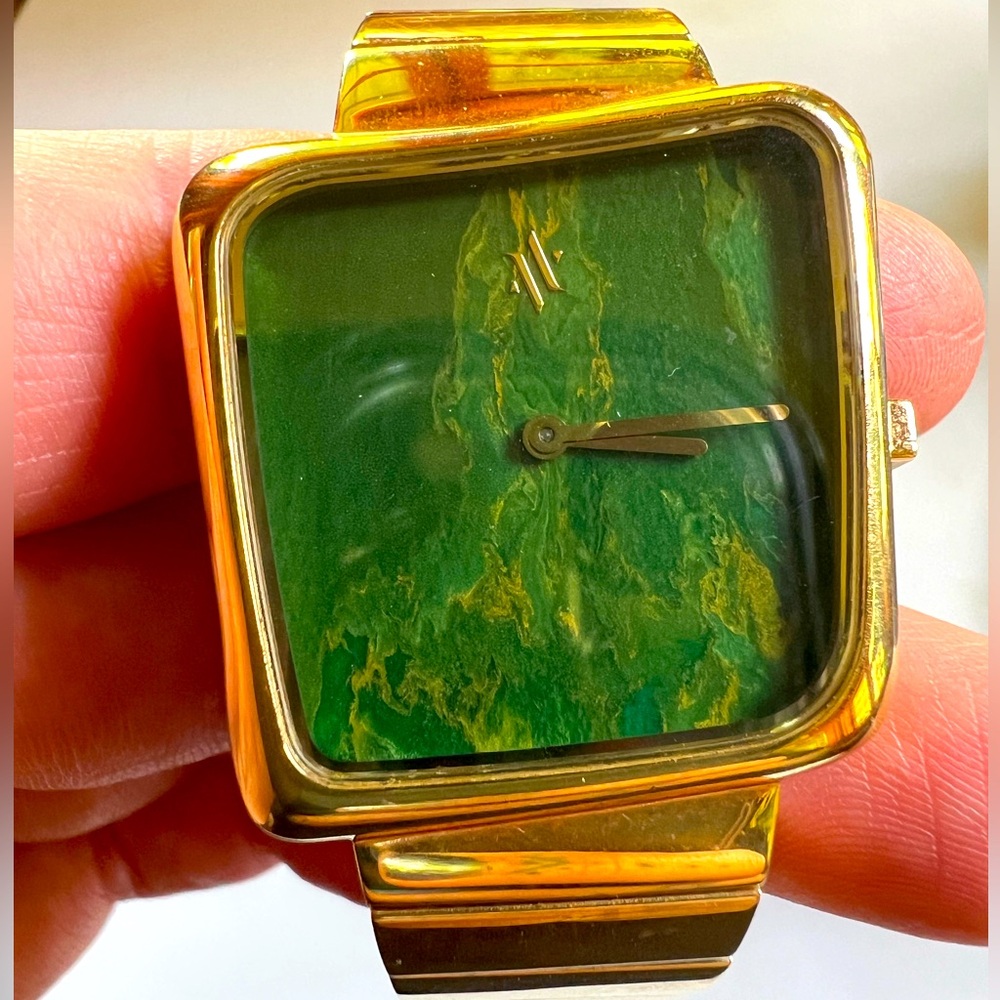 Malachite  & Gold VANNA Watch